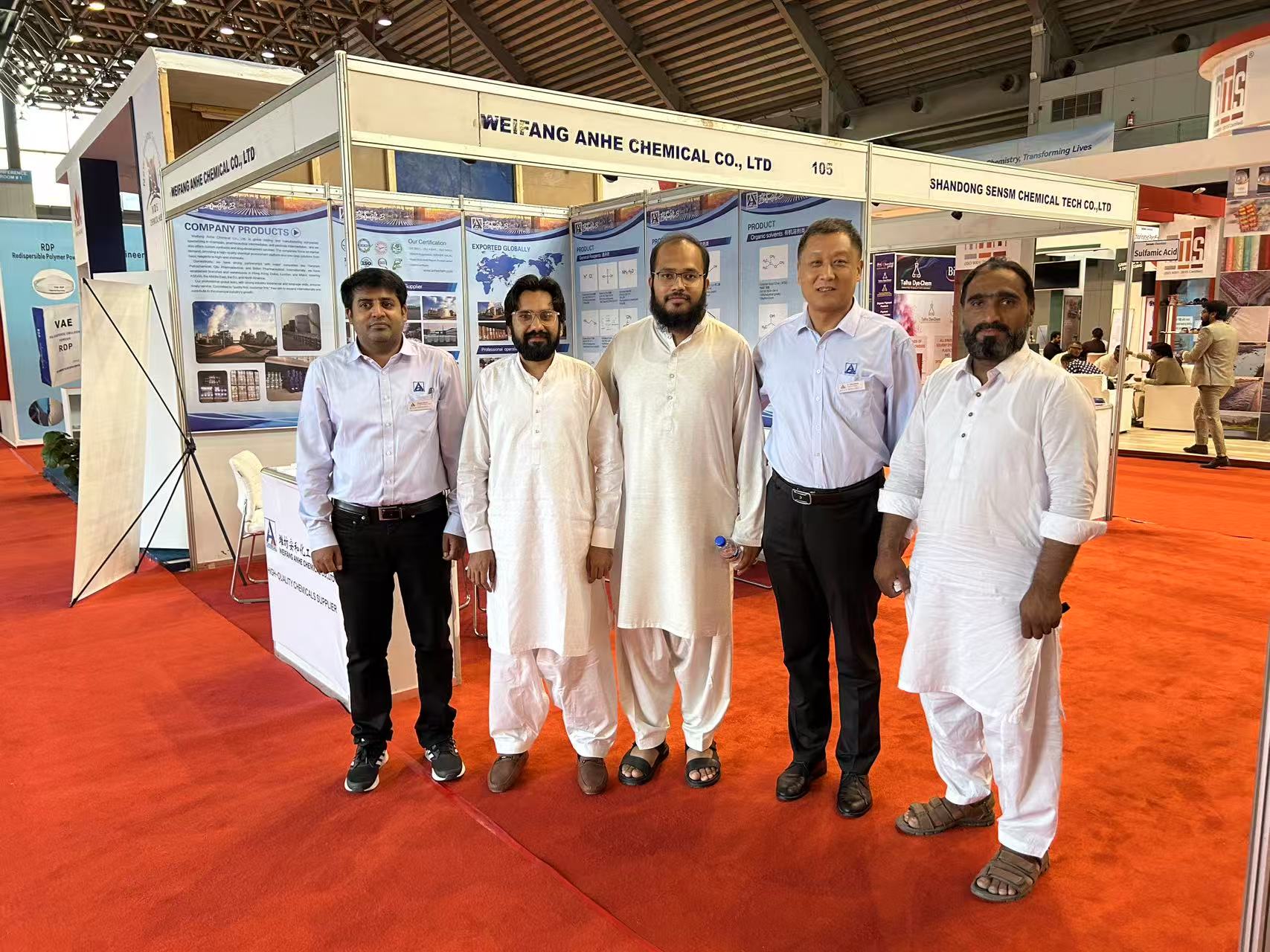 安和化工亮相巴基斯坦涂料展，共拓南亚市场新机遇Anhe Ch